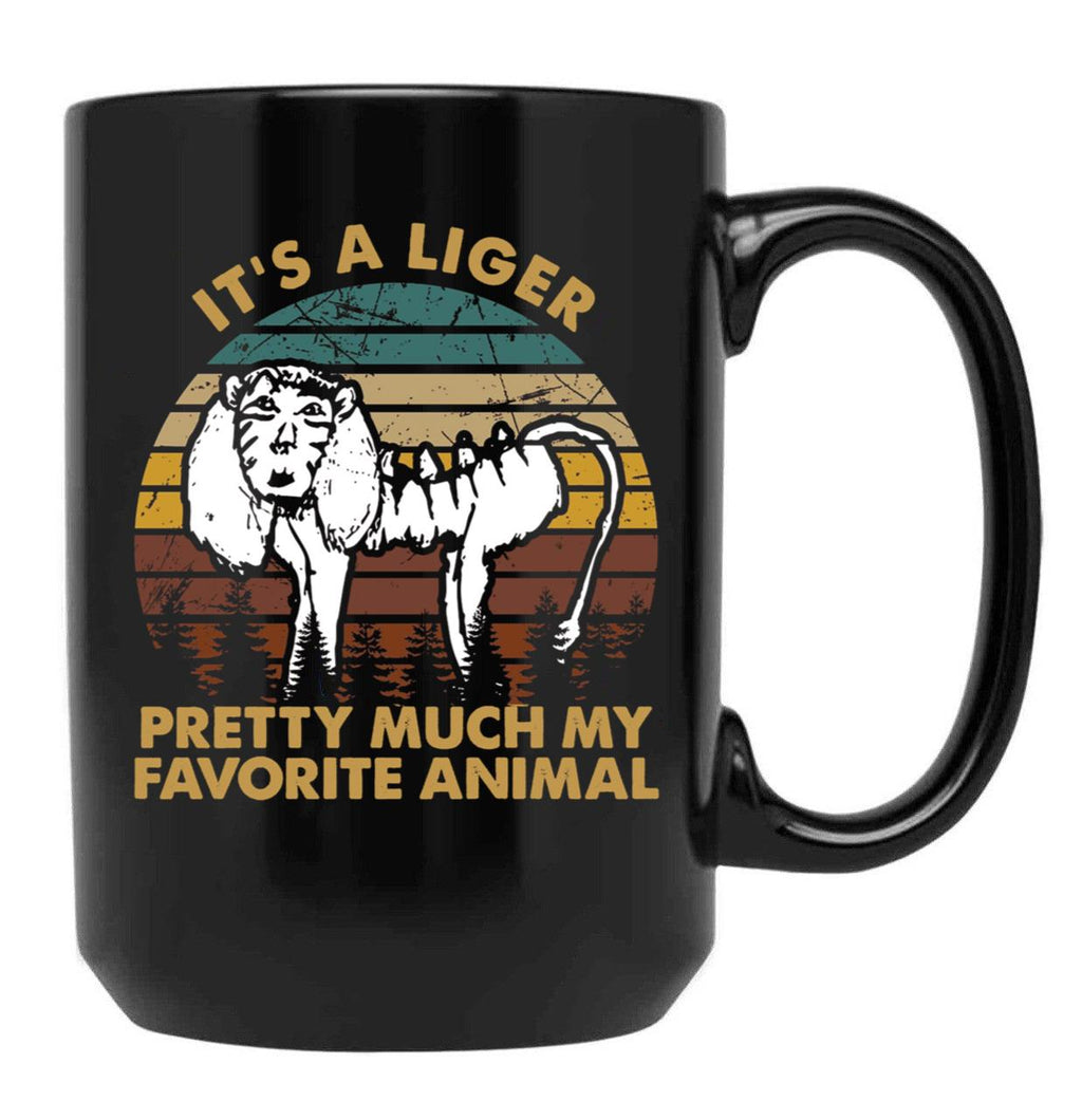 Napoleon Art Dynamite Its A Liger Pretty Much My Favorite Black Coffee Mug, Gift Coffee Mug