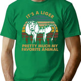 Napoleon Art Dynamite Its A Liger Pretty Much My Favorite Premium Heavyweight Cotton T-Shirt - Green
