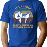 Napoleon Art Dynamite Its A Liger Pretty Much My Favorite Premium Heavyweight Cotton T-Shirt - Blue