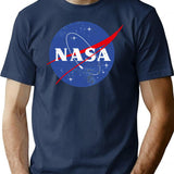 Nasa T-Shirt for Men & Women, T-Shirts Graphic Tee - Navy