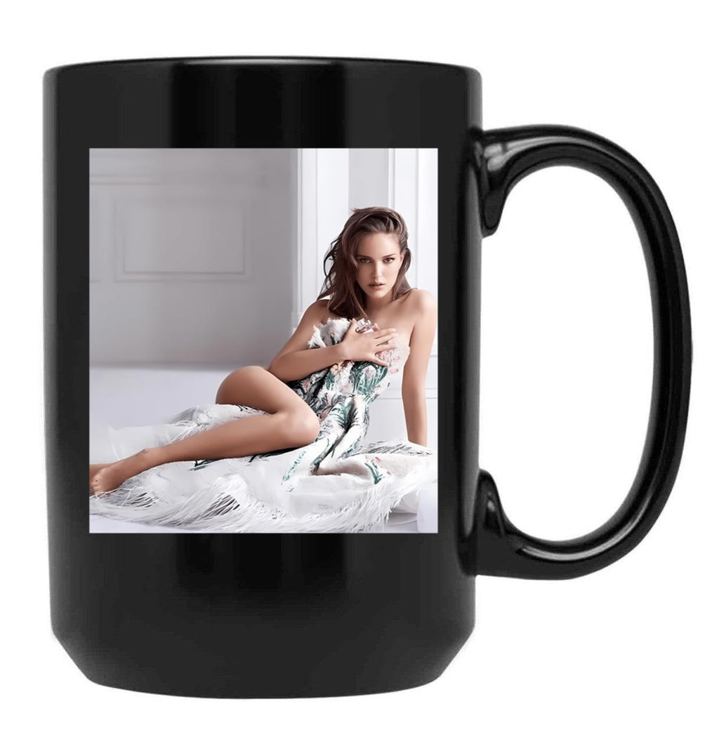 Natalie Portman Sexy Black Coffee Mug, Gift Coffee Mug