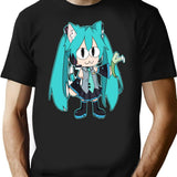 Neco Arc Premium Heavyweight Cotton T-Shirt - Black