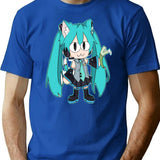 Neco Arc Premium Heavyweight Cotton T-Shirt - Blue
