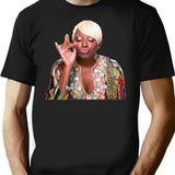 Nene Leakes Bye Premium Heavyweight Cotton T-Shirt - Black