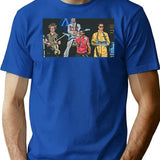 Nerdz T-Shirt for Men & Women, T-Shirts Graphic Tee - Blue
