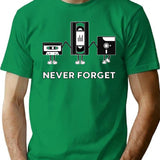 Never Forget (4) T-Shirt for Men & Women, T-Shirts Graphic Tee - Green