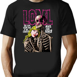 Never Quite Buried T-Shirt for Men & Women, T-Shirts Graphic Tee - Black