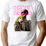 Never Quite Buried T-Shirt for Men & Women, T-Shirts Graphic Tee - White