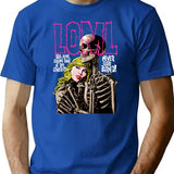 Never Quite Buried T-Shirt for Men & Women, T-Shirts Graphic Tee - Blue