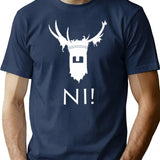 Ni T-Shirt for Men & Women, T-Shirts Graphic Tee - Navy