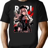 Nikkeart T-Shirt for Men & Women, T-Shirts Graphic Tee - Black