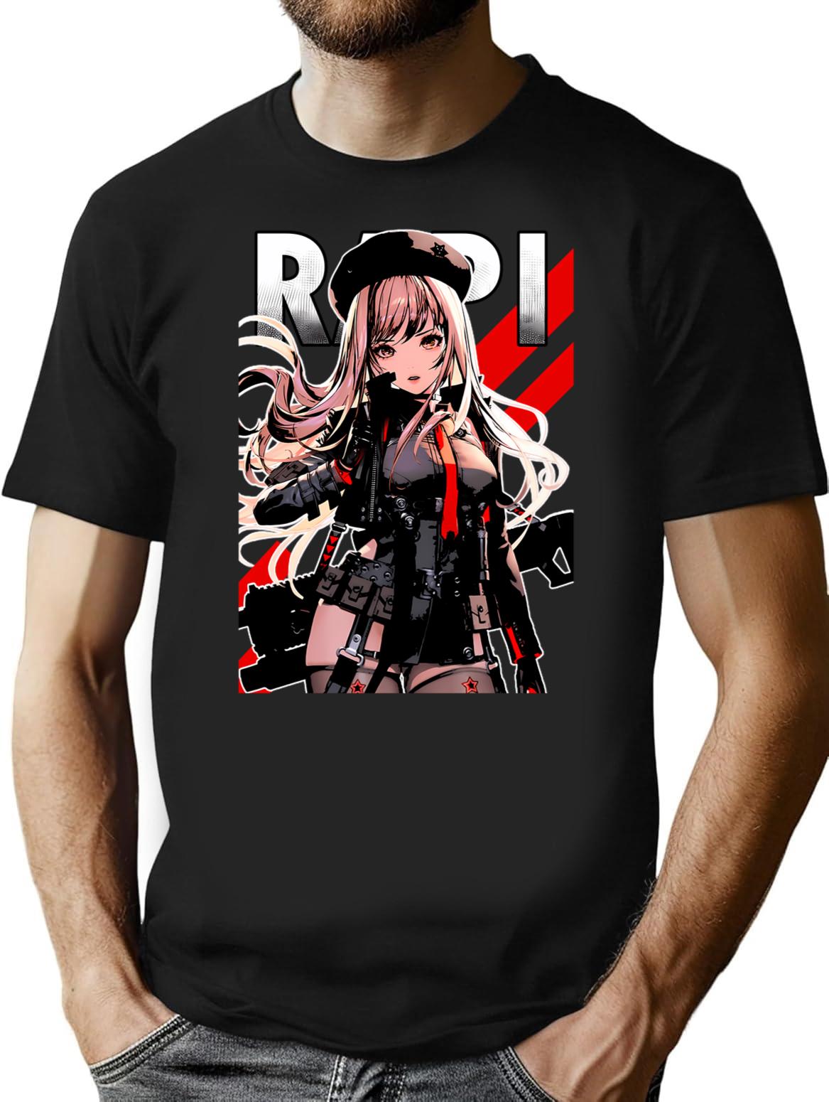 Nikkeart T-Shirt for Men & Women, T-Shirts Graphic Tee - Black