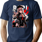 Nikkeart T-Shirt for Men & Women, T-Shirts Graphic Tee - Navy