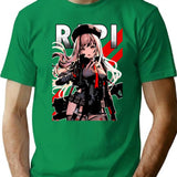 Nikkeart T-Shirt for Men & Women, T-Shirts Graphic Tee - Green