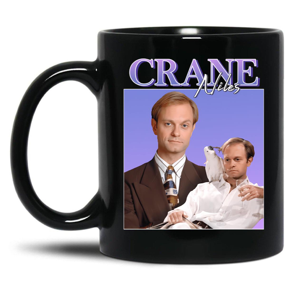 Niles Crane Black Coffee Mug, Gift Coffee Mug
