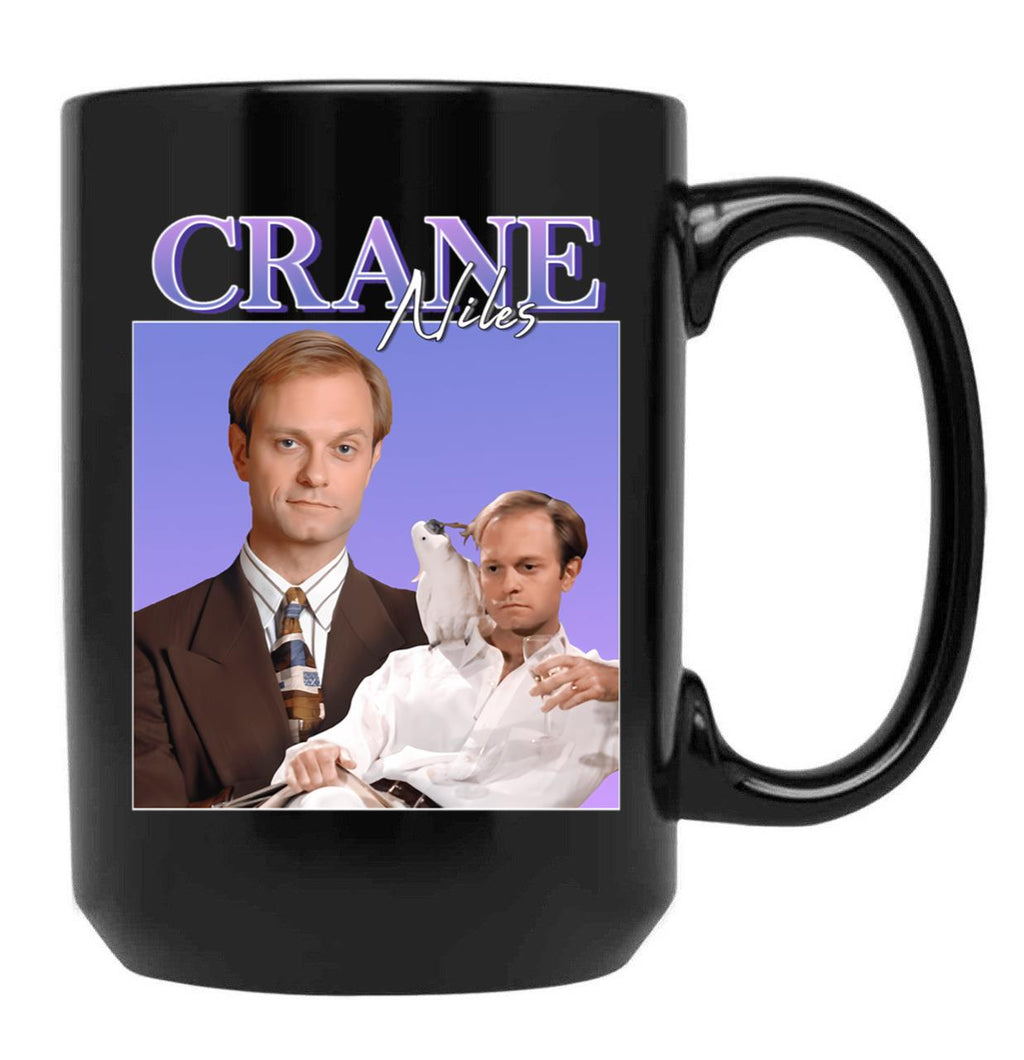 Niles Crane Black Coffee Mug, Gift Coffee Mug