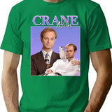 Niles Crane Premium Heavyweight Cotton T-Shirt - Green