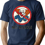 No Bozos Evh T-Shirt for Men & Women, T-Shirts Graphic Tee - Navy