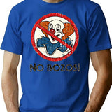 No Bozos Evh T-Shirt for Men & Women, T-Shirts Graphic Tee - Blue