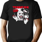 No More Clowning Around Clown Xmas T-Shirt for Men & Women, T-Shirts Graphic Tee - Black