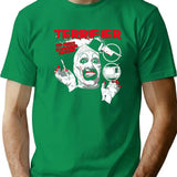 No More Clowning Around Clown Xmas T-Shirt for Men & Women, T-Shirts Graphic Tee - Green