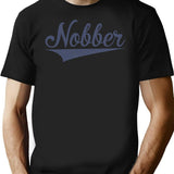 Nobber Vinatge T-Shirt for Men & Women, T-Shirts Graphic Tee - Black