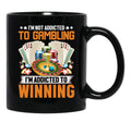 Nonebi Gambling - Black Coffee Mug, Gift Coffee Mug - Black