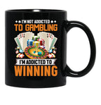 Nonebi Gambling - Black Coffee Mug, Gift Coffee Mug - Black