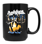 Nonudu Dokken 1984-85 for Men and Women Black Coffee Mug, Gift Coffee Mug
