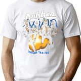 Nonudu Dokken 1984-85 for Men and Women Premium Heavyweight Cotton T-Shirt - White