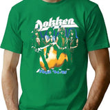 Nonudu Dokken 1984-85 for Men and Women Premium Heavyweight Cotton T-Shirt - Green