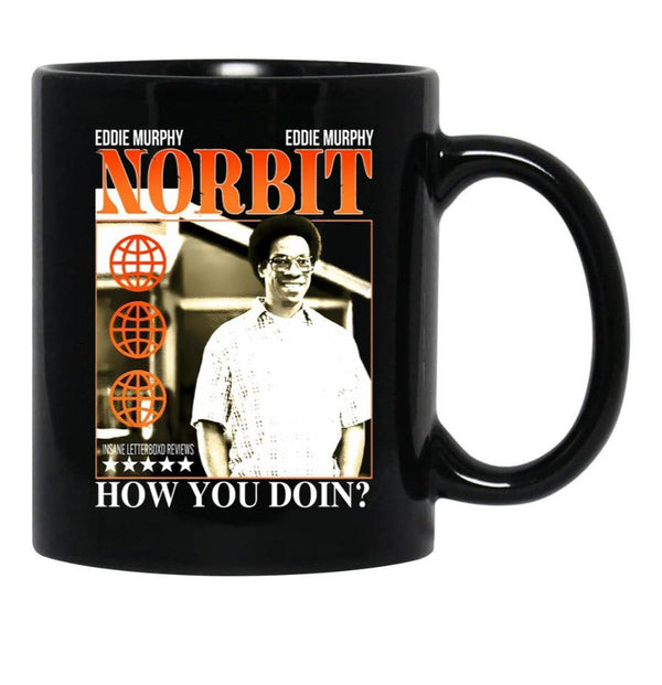 Norbit Coffee Mug Black Coffee Mug, Gift Coffee Mug - Black