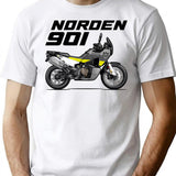 Norden 901 T-Shirt for Men & Women, T-Shirts Graphic Tee - White