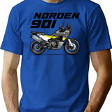 Norden 901 T-Shirt for Men & Women, T-Shirts Graphic Tee - Blue