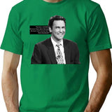 Norm Macdonald Is A Comic T-Shirt for Men & Women, T-Shirts Graphic Tee - Green
