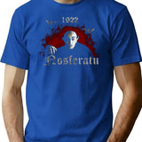 Nosferatu Classic Premium Heavyweight Cotton T-Shirt - Blue