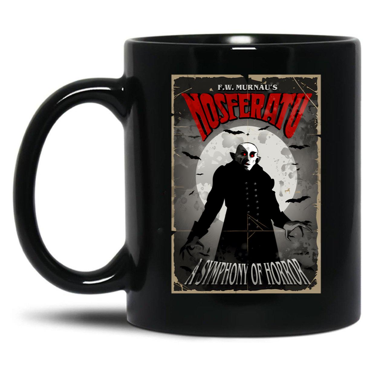 Nosferatu Black Coffee Mug, Gift Coffee Mug