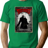 Nosferatu Premium Heavyweight Cotton T-Shirt - Green