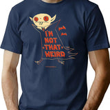 Not That Weird T-Shirt for Men & Women, T-Shirts Graphic Tee - Navy