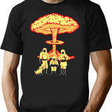 Nuclear Family T-Shirt for Men & Women, T-Shirts Graphic Tee - Black