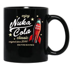 Nuka Cola Ad Dks Black Coffee Mug, Gift Coffee Mug - Black
