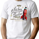 Nuka Cola Ad Dks Premium Heavyweight Cotton T-Shirt - White