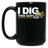Oak Island Fan Club Black Coffee Mug, Gift Coffee Mug