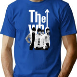 Official Music Band T-Shirt for Men & Women, T-Shirts Graphic Tee - Blue