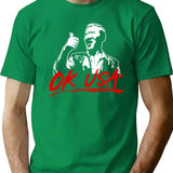 Ok Usa Bloodsport T-Shirt for Men & Women, T-Shirts Graphic Tee - Green