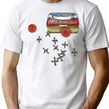 Old Timey Jacks Game T-Shirt for Men & Women, T-Shirts Graphic Tee - White