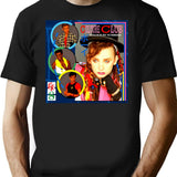 Old World Flowers And Their Charm T-Shirt for Men & Women, T-Shirts Graphic Tee - Black