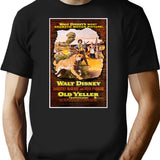 Old Yeller Classic T-Shirt for Men & Women, T-Shirts Graphic Tee - Black