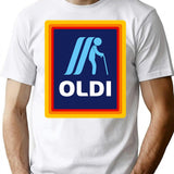 Oldi Design Logo Funny Birthday Gift Mother'S Day Father Day Christmas Gift T-Shirt for Men & Women, T-Shirts Graphic Tee - White