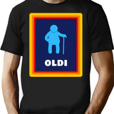 Oldi Original Willow Days T-Shirt for Men & Women, T-Shirts Graphic Tee - Black